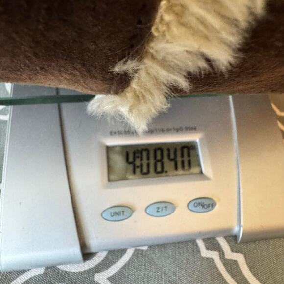 Wilsons Suede Penny Lane Leather Coat Womens Medium Brown Rabbit Fur Boho Toggle - Picture 9 of 15